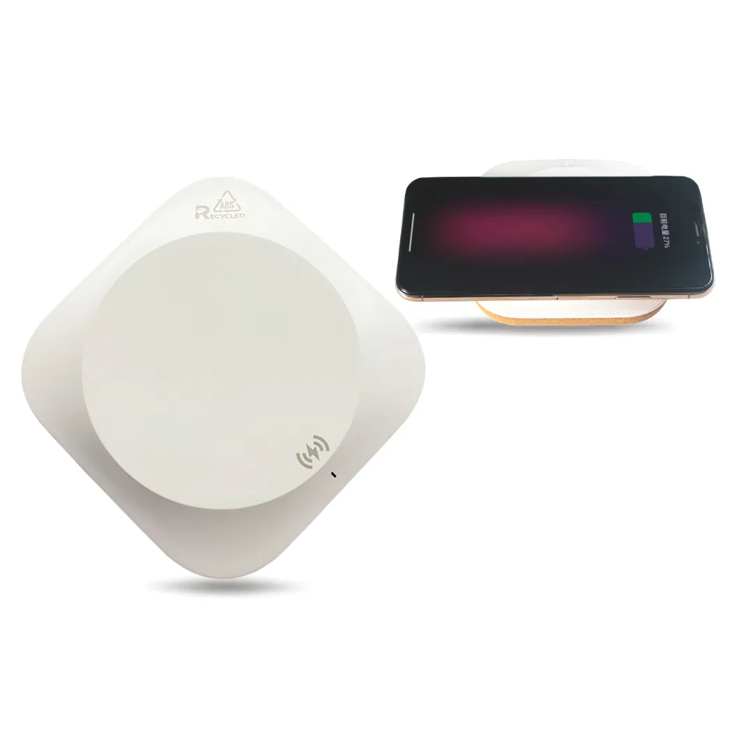 Ecro-Friendly Recycled ABS Cork Wireless Charger 10W